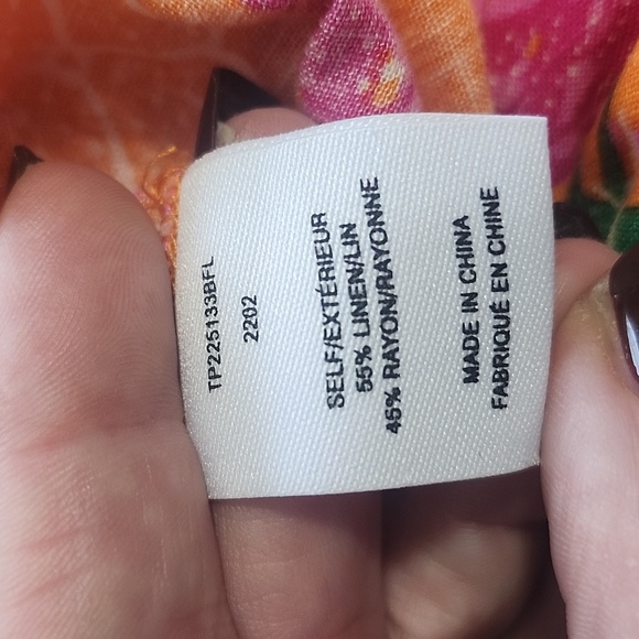 Derek Lam 10 Crosby Cecelia Tiered Linen Blend MidiDress Size 2 - Picture 7 of 11